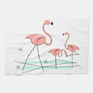 Flamingo Ocean Trio 2 kitchen towel