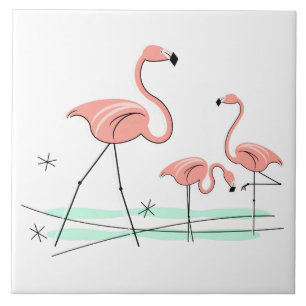 Flamingo Ocean Trio 2 tile