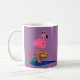 Flamingo on Vacatioin Mug