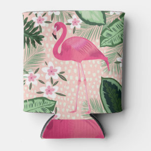 Flamingo, palm trees, kitchen design can cooler