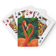 Flamingo Paradise Poker Playing Cards