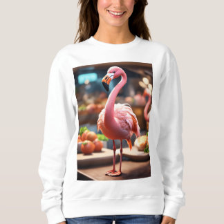 Flamingo Paradise T-Shirt –Vibrant Tropical Design Sweatshirt