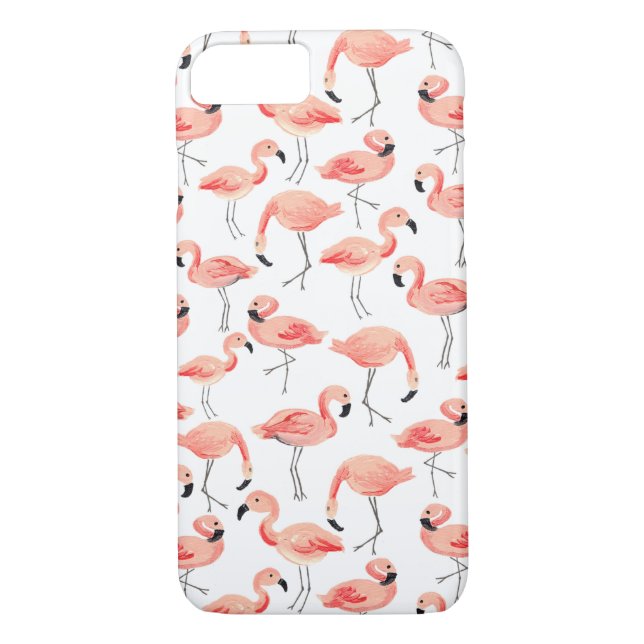 Flamingo Party Case-Mate iPhone Case (Back)