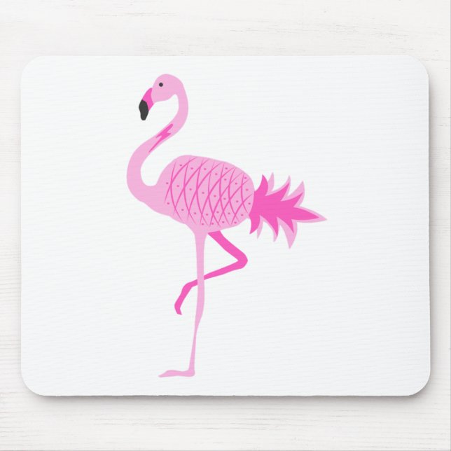 Flamingo Pineapple Mouse Mat (Front)
