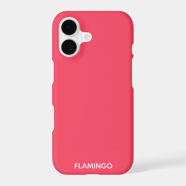 Flamingo pink colour name (Back)