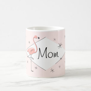 Flamingo Pink Diamond Mum mug