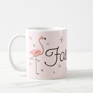 Flamingo Pink 'Fabulous!' mug