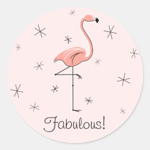 Flamingo Pink Fabulous! sticker