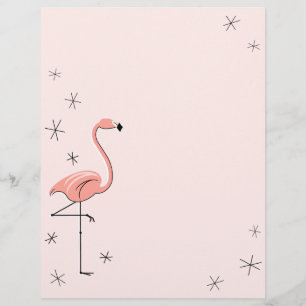Flamingo Pink Letterhead