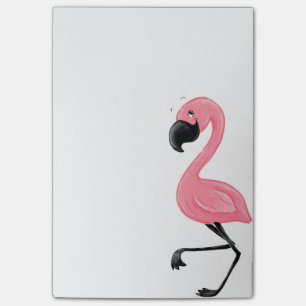 Flamingo Pink Post-It Notes