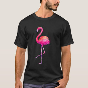 Flamingo Pink Style Birds Top Summer