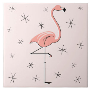 Flamingo Pink tile