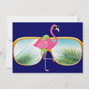 Flamingo Pool / Party - SRF Invitation