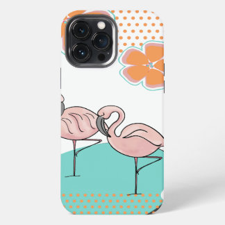 Flamingo Poolside iPhone 13 Pro Max Case