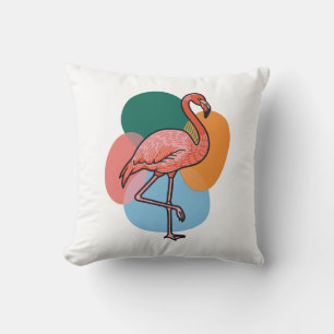 Flamingo Pop Cushion
