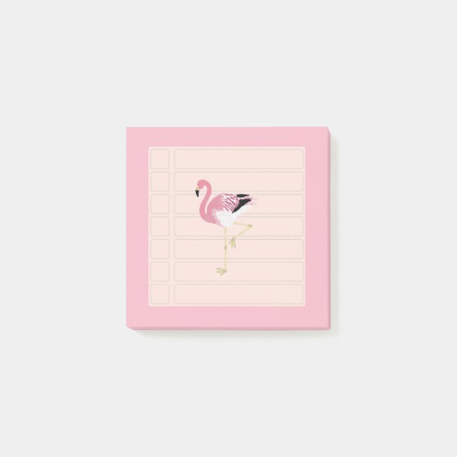 Flamingo Post-it Notes (Front)