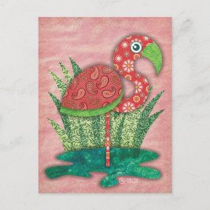 Flamingo Postcard