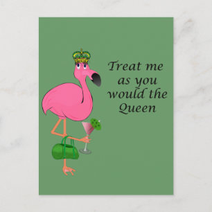 Flamingo Recipe Card