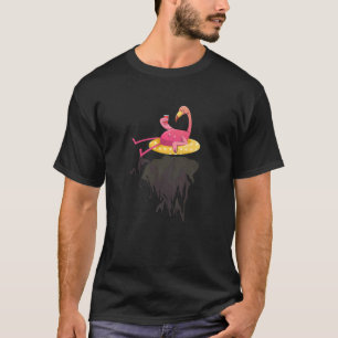 Flamingo Reflection Cute Flamingo For Women Men T-Shirt