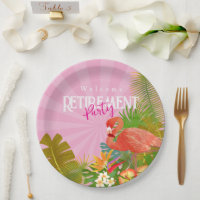 Flamingo Retirement Pink 