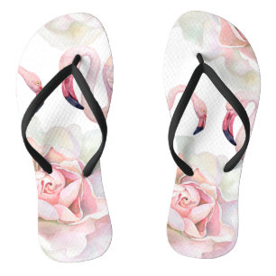 Flamingo Rose Collection Sandals Flip Flops