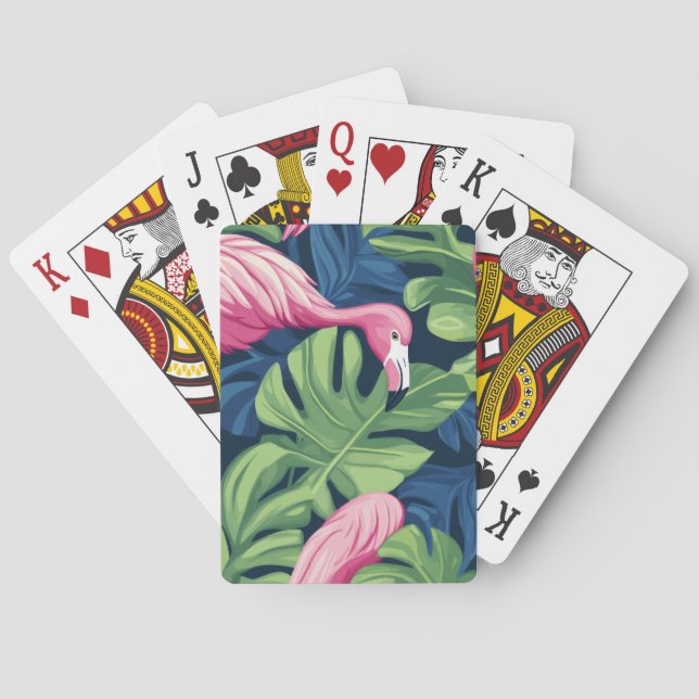 Flamingo Royale Playing Cards (Back)