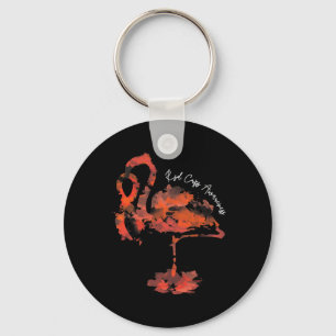 Flamingo Rsd Crps Awareness Key Ring