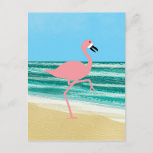 Flamingo Series 1 Postcard