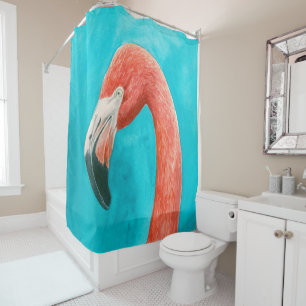 Flamingo Shower Curtain