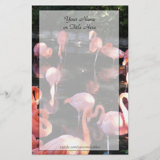 Flamingo Stationery (Front)