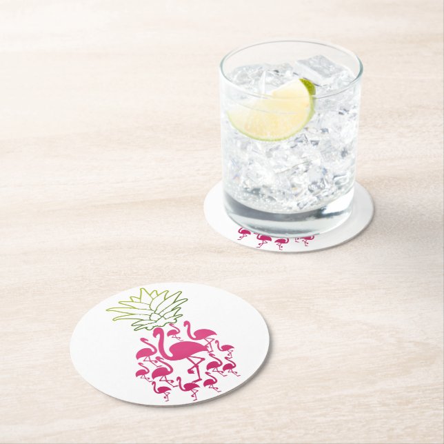 Flamingo Stone Coaster| Lover Stone Coaster (Insitu)