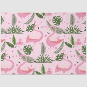 Flamingo Summer Collection One Design 10 Tissue Paper