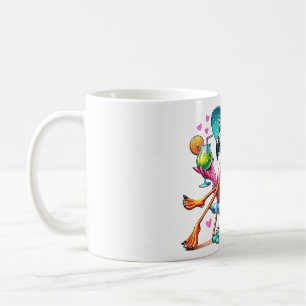 Flamingo summer cool coffee mug