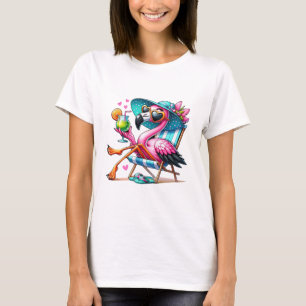 Flamingo summer cool T-Shirt