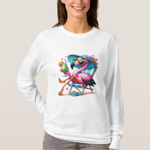 Flamingo summer cool T-Shirt
