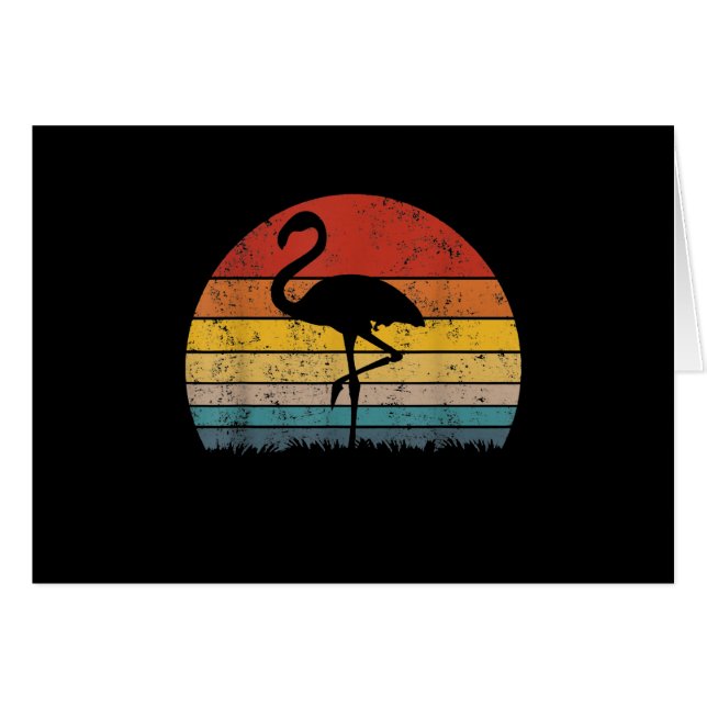 Flamingo Sunset Flamingo Gift (Front Horizontal)