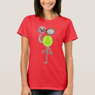 Flamingo Tennis Tennis ball T-Shirt
