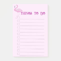 Flamingo Thinks To Do