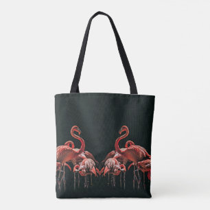 flamingo tote bag