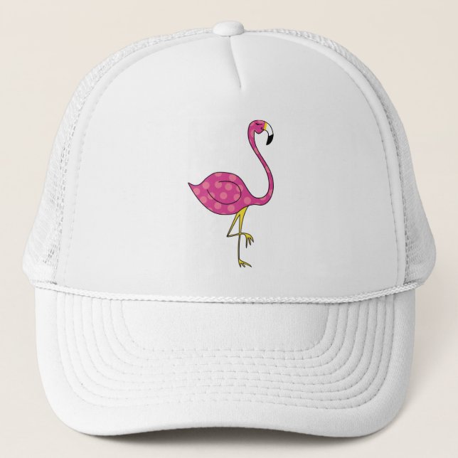 flamingo trucker hat (Front)