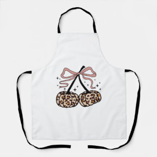 Flamingo Turkey Cute Flamingo Turkey Fall Leaf Tha Apron