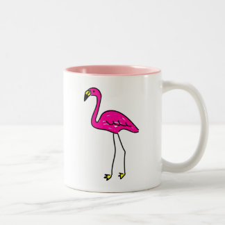flamingo Two-Tone coffee mug