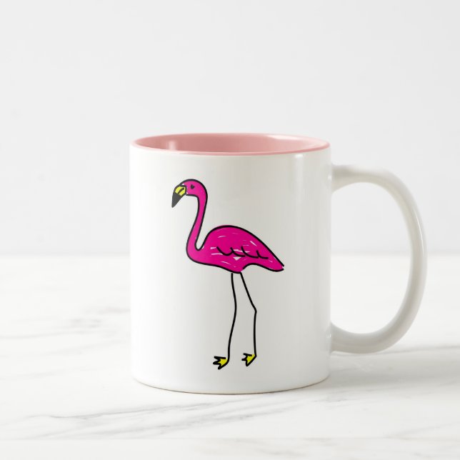 flamingo Two-Tone coffee mug (Right)