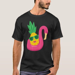 Flamingo Upside Down Pineapple Swinger Men & Women T-Shirt