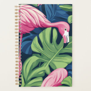 Flamingo Vibes Notebook Planner