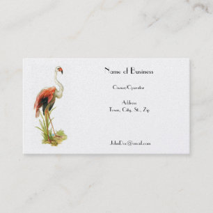 Flamingo Vintage Business Card