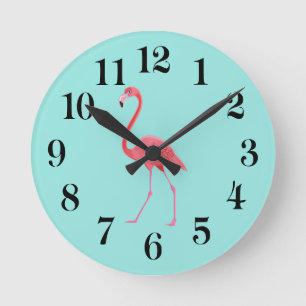 Flamingo Wall Clock