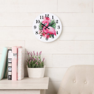 Flamingo Wall Clock