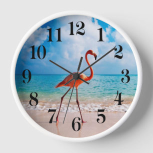 Flamingo Wall Clock