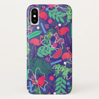 Flamingo Watermelon iPhone Case